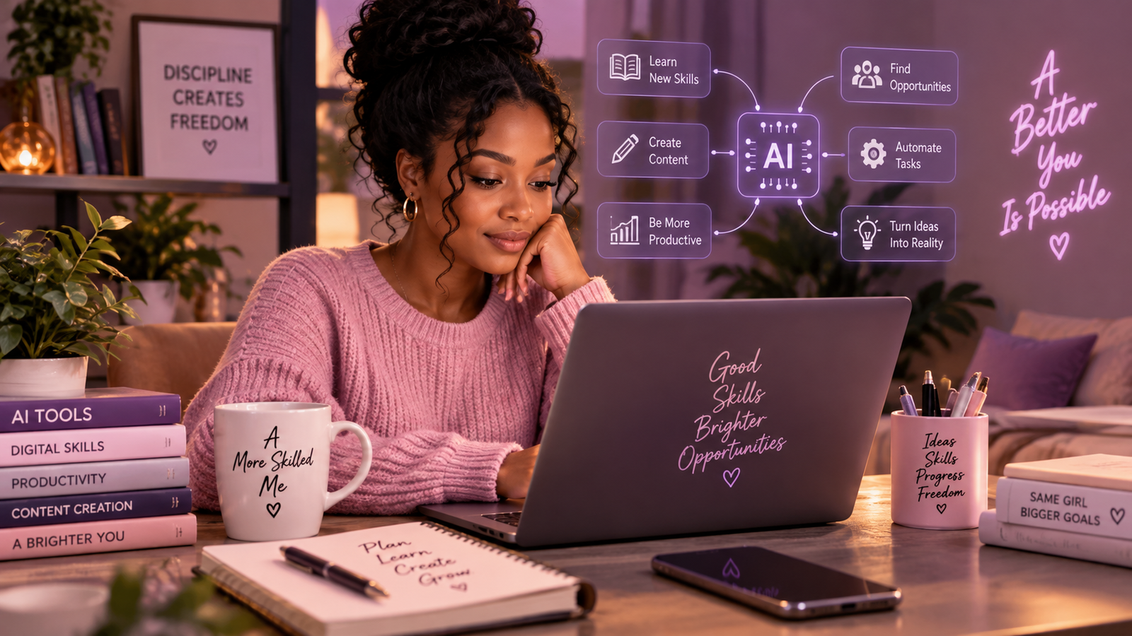 Harnessing AI for Personal Growth: Unlocking Digital Skills